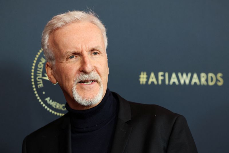 &copy; Reuters. FILE PHOTO: James Cameron attends the AFI (American Film Institute) Awards in Los Angeles, California, U.S. January 13, 2023. REUTERS/Mario Anzuoni