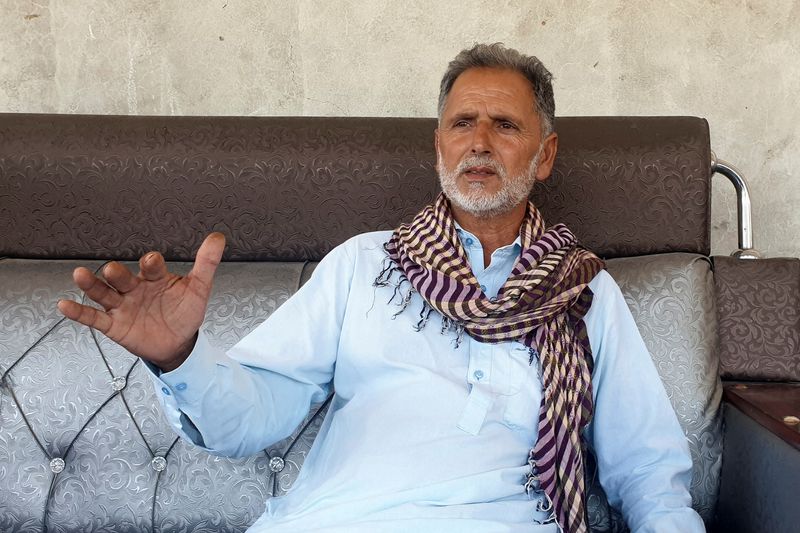 © Reuters. Muhammad Sarwar Bhatti, 53, brother of Hameed Iqbal Bhatti, 47, who along with others went missing when a migrant boat sunk off the coast of Greece, speaks with Reuters at his residence in Khuiratta, Pakistan-administered Kashmir, June 20, 2023. REUTERS/Salahuddin NO RESALES. NO ARCHIVES