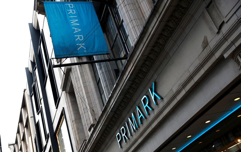 &copy; Reuters. FILE PHOTO: A Primark store is seen on Oxford Street, in London, Britain, January 16, 2023.  REUTERS/Peter Nicholls/File Photo