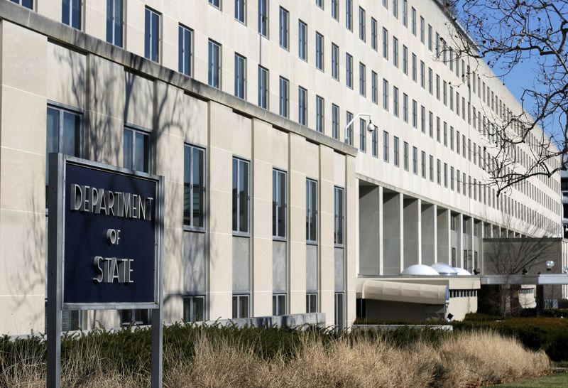 &copy; Reuters. مبنى وزارة الخارجية الأمريكية في واشنطن بصورة من أرشيف رويترز.