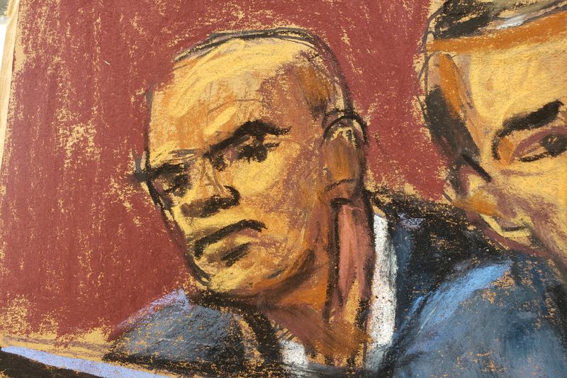 &copy; Reuters. FILE PHOTO: Walt Nauta, aide of former U.S. President Trump, appears on classified document charges after a federal indictment at Wilkie D. Ferguson Jr. United States Courthouse, in Miami, Florida, U.S., June 13, 2023 in a courtroom sketch.   REUTERS/Jane