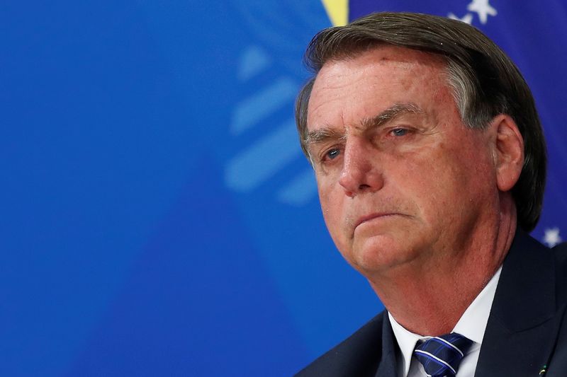 &copy; Reuters. Ex-presidente Jair Bolsonaro 
06/06/2022
REUTERS/Adriano Machado