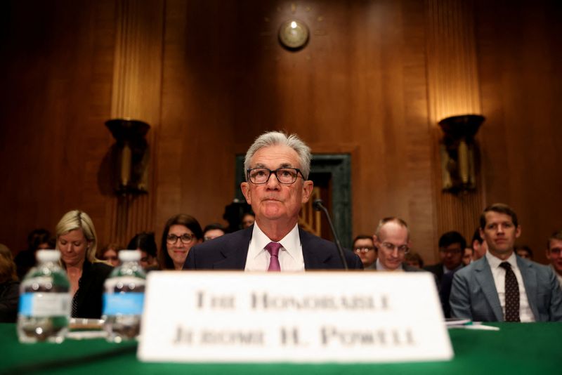 &copy; Reuters. Chair do Federal Reserve, Jerome Powell
22/06/2023. REUTERS/Julia Nikhinson