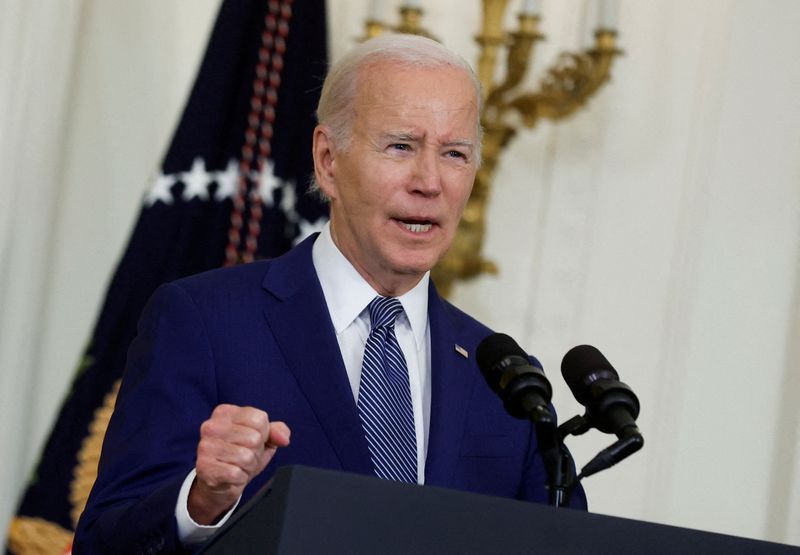 &copy; Reuters.  Il presidente degli Stati Uniti Joe Biden alla Casa Bianca, Washington, 26 giugno 2023. REUTERS/Jonathan Ernst/File Photo