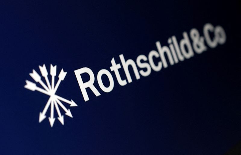 &copy; Reuters. FILE PHOTO: Rothschild & Co logo is seen in this illustration taken, January 15, 2023. REUTERS/Dado Ruvic/File Photo