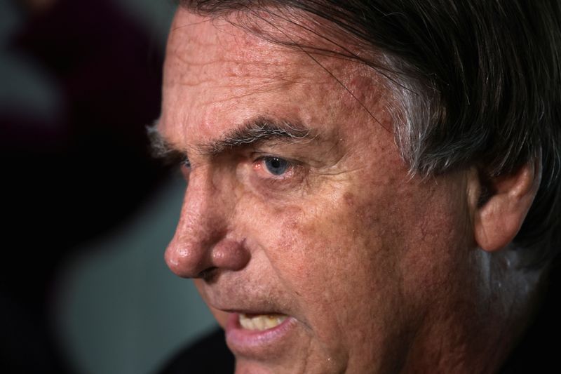 &copy; Reuters. Ex-presidente Jair Bolsonaro no Rio de Janeiro
29/06/2023
REUTERS/Pilar Olivares