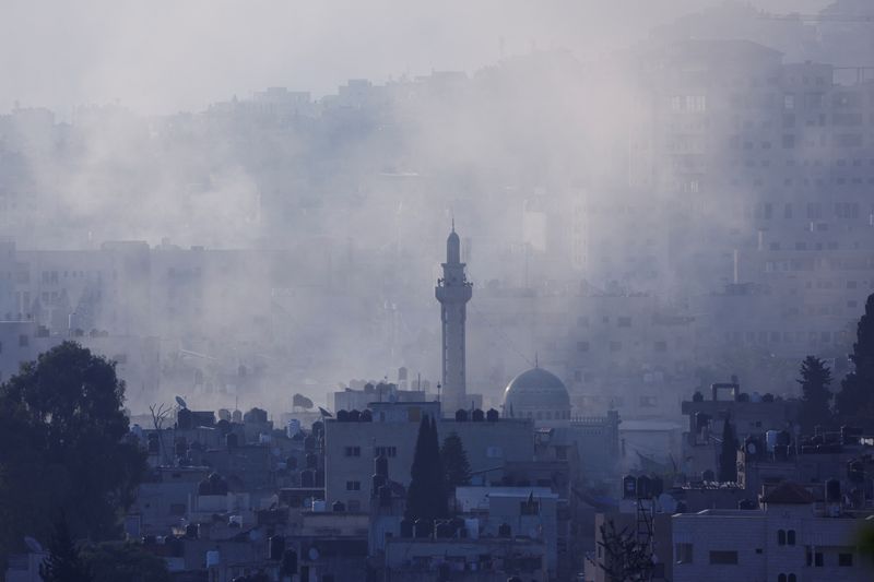 &copy; Reuters. Forças de Israel atacam Cisjordânia
 3/7/2023   REUTERS/Mohamad Torokman