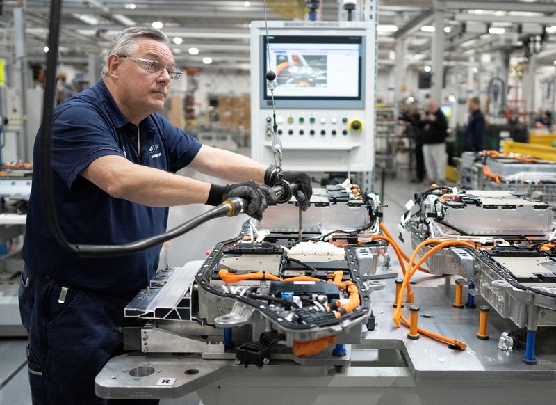 &copy; Reuters. Une usine de fabrication de BMW à Greer, en Caroline du Sud. /Photo prise le 19 octobre 2022/REUTERS/Bob Strong