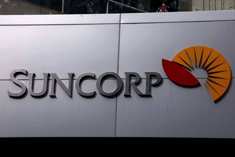 &copy; Reuters. FILE PHOTO: A Suncorp Group Ltd sign adorns their office building located in Sydney, Australia, August 4, 2015. REUTERS/David Gray/File Photo