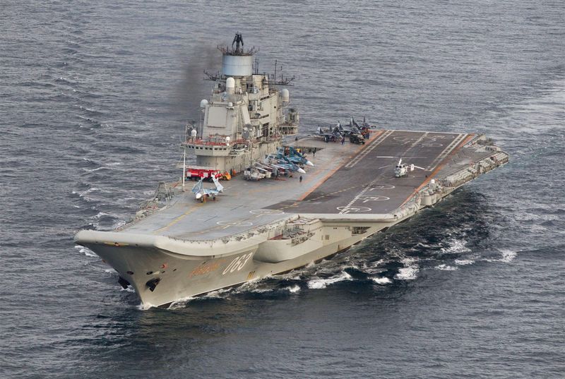 Russia's sole aircraft carrier may re-enter service by 2024-end -TASS