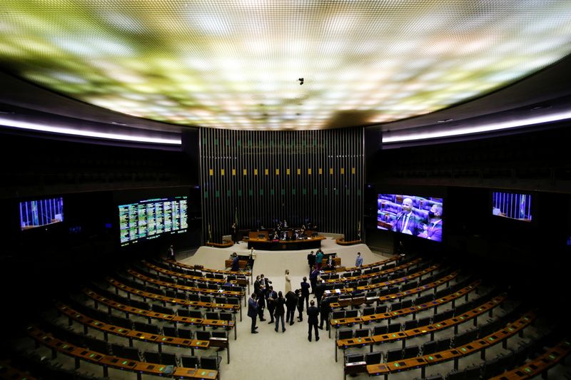 &copy; Reuters. Plenário da Câmara dos Deputados
21/12/2021
REUTERS/Adriano Machado