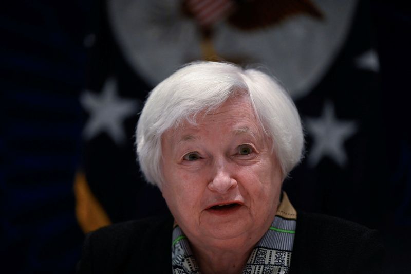 &copy; Reuters. US Treasury Secretary Janet Yellen attends a climate roundtable at the US embassy in Beijing on July 8, 2023.    Pedro Pardo/Pool via REUTERS