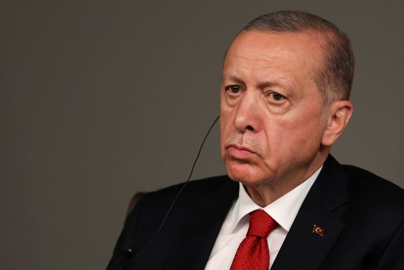 &copy; Reuters. Presidente da Turquia, Tayyip Erdogan, em Istambul
07/07/2023 REUTERS/Umit Bektas