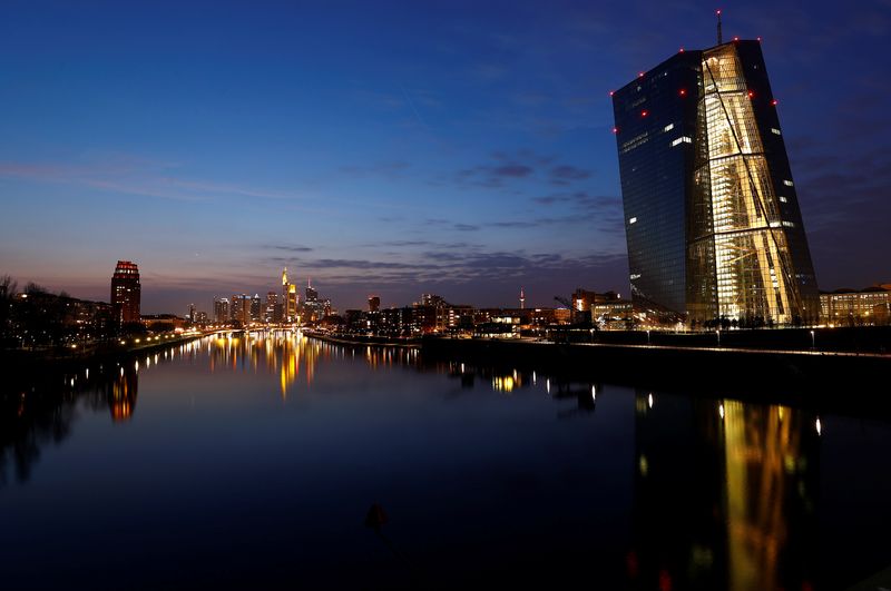 &copy; Reuters. Vista de Frankfurt, Alemanha
25/03/2018.  REUTERS/Kai Pfaffenbach