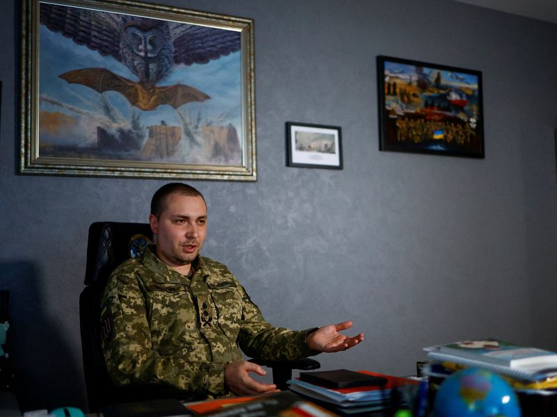 &copy; Reuters. Budanov concede entrevista à Reuters em Kiev
 6/7/2023   REUTERS/Valentyn Ogirenko