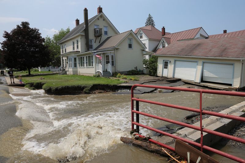 Flooded Vermont capital waits anxiously as reservoir nears capacity