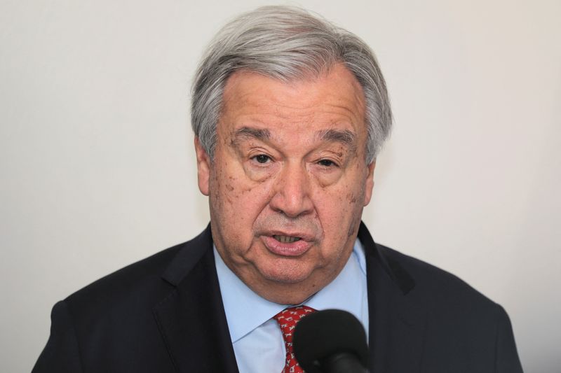 &copy; Reuters. Secretário-geral da ONU, António Guterres
01/07/2023
REUTERS/Ralph Teddy Erol