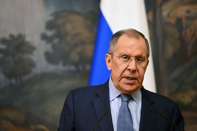 Russia's Lavrov: Ukraine conflict will not end until West drops plans defeat Moscow