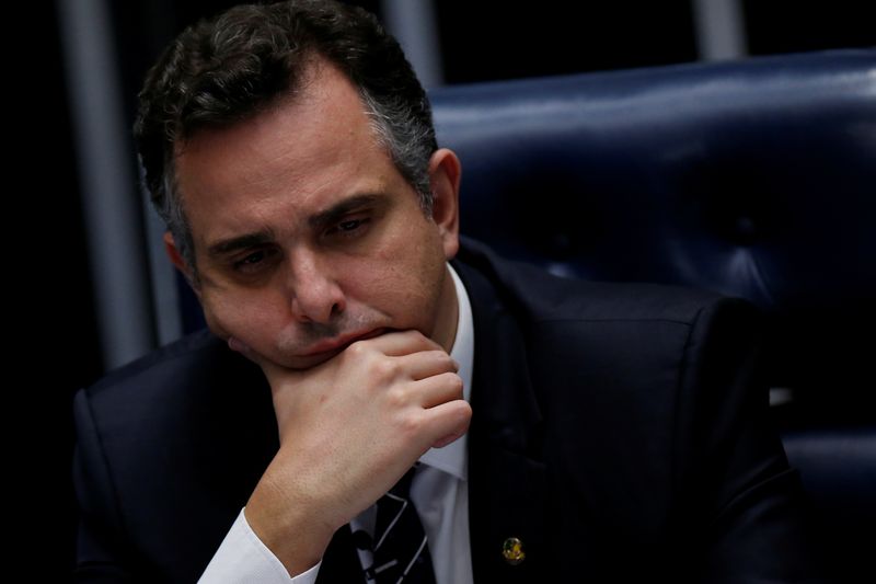 &copy; Reuters. Presidente do Senado, Rodrigo Pacheco 
11/02/2021
REUTERS/Adriano Machado