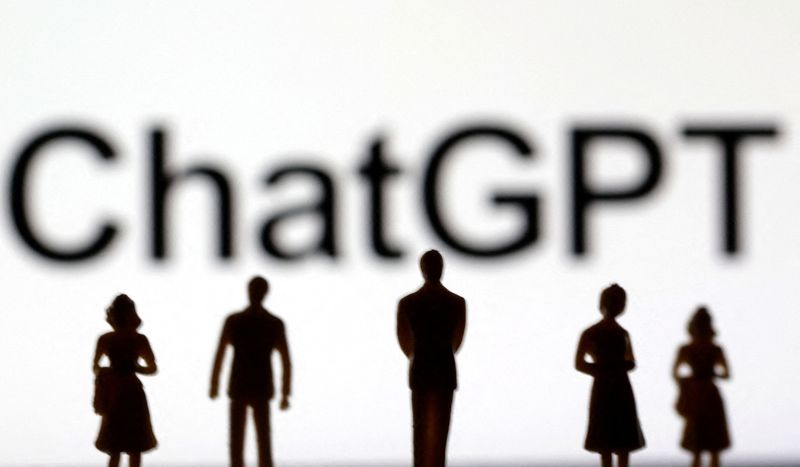&copy; Reuters. FILE PHOTO: ChatGPT logo is seen in this illustration taken, February 3, 2023. REUTERS/Dado Ruvic/Illustration/File Photo