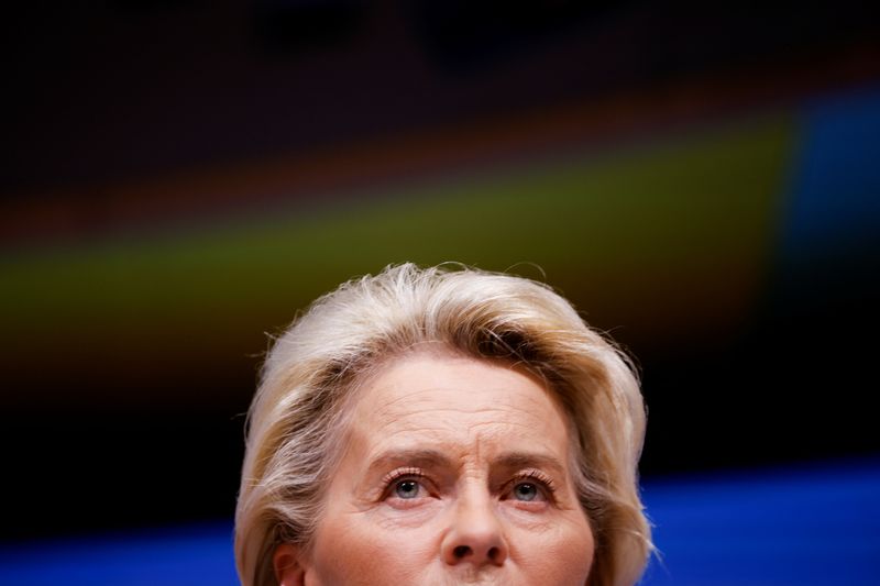 &copy; Reuters. Presidente da Comissão Europeia, Ursula von der Leyen
13/07/2023
 REUTERS/Johanna Geron