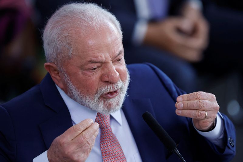 &copy; Reuters. Presidente Luiz Inácio Lula da Silva
13/07/2023
REUTERS/Adriano Machado