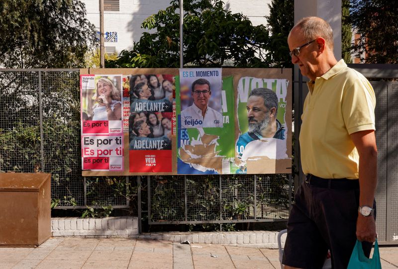 &copy; Reuters. Campanha eleitoral em Ronda, na Espanha
 7/7/2023   REUTERS/Jon Nazca