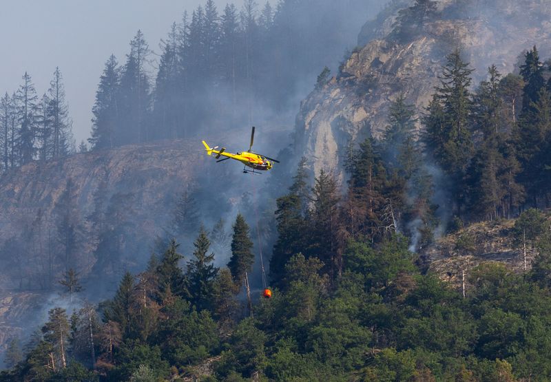 Suisse: Les feux de forêts pourraient gagner en intensité à cause des vents