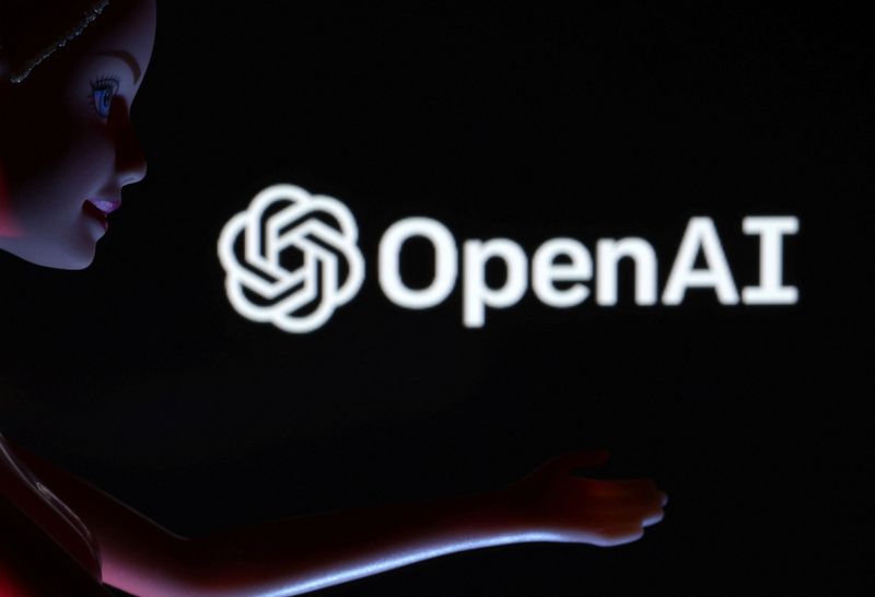 &copy; Reuters. OpenAI logo is seen in this illustration taken March 31, 2023. REUTERS/Dado Ruvic/Illustration