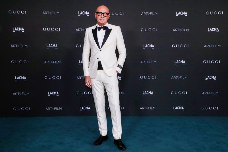 &copy; Reuters. Le PDG de Gucci, Marco Bizzarri, lors d'un gala de cinéma et d'art à Los Angeles, Californie, États-Unis. /Photo prise le 6 novembre 2021/REUTERS/Mario Anzuoni