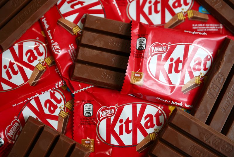 &copy; Reuters. Chocolate Kit Kat, da Nestlé