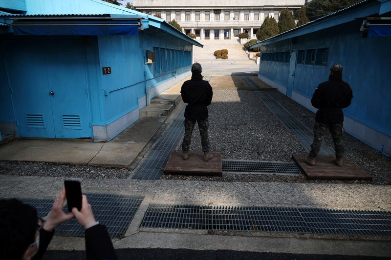 &copy; Reuters. Vista da divisa entre as Coreias
07/02/2023
REUTERS/Kim Hong-Ji