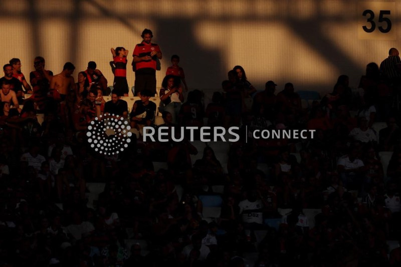&copy; Reuters. Torcedores do Flamengo no Maracanâ
16/07/2023 Flamengo fans in the stands REUTERS/Sergio Moraes