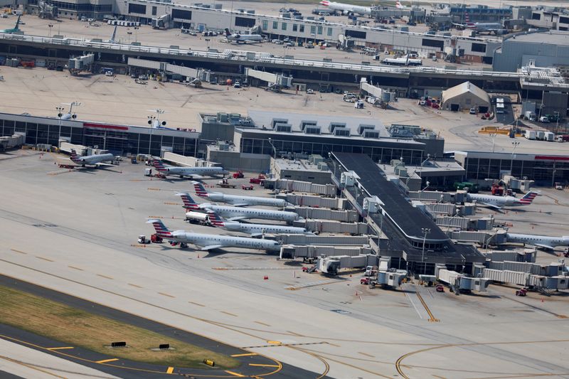 &copy; Reuters. FILE PHOTO: A general view of Philadelphia International Airport in Philadelphia, Pennsylvania, U.S., June 17, 2023. REUTERS/Tom Brenner/File Photo