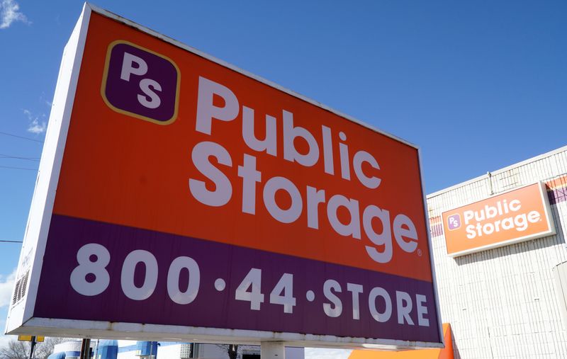 &copy; Reuters. The sign outside the Public Storage facility is pictured in Westminster, Colorado, U.S. February 22, 2017. REUTERS/Rick Wilking