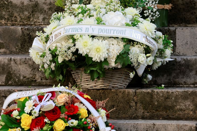 &copy; Reuters. Funeral de Jane Birkin em Paris
 24/7/2023   REUTERS/Pascal Rossignol