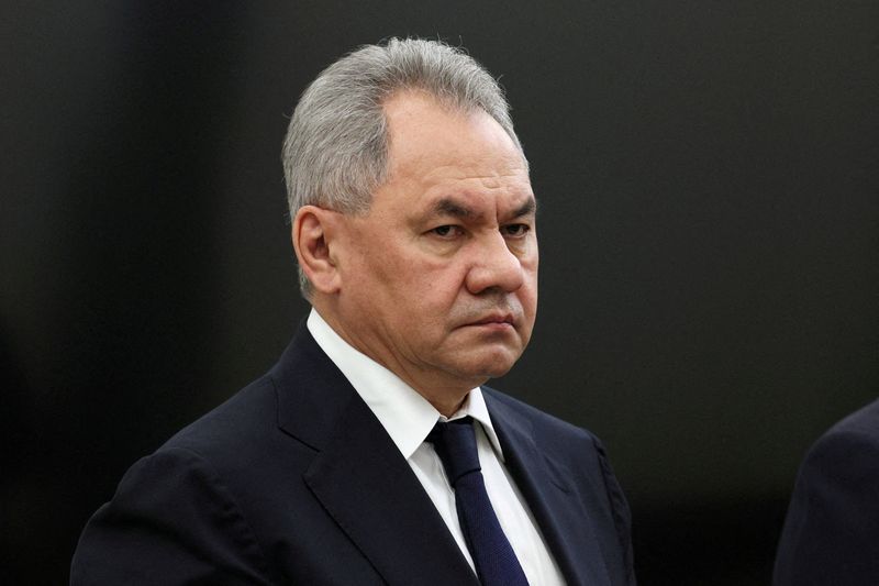 &copy; Reuters. Ministro da Defesa russo Sergei Shoigu em Moscou
 26/6/2023   Sputnik/Gavriil Grigorov/Kremlin via REUTERS