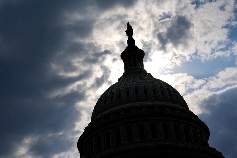 &copy; Reuters. FILE PHOTO: The U.S. Capitol building is seen in Washington, U.S., April 6, 2023. REUTERS/Elizabeth Frantz/