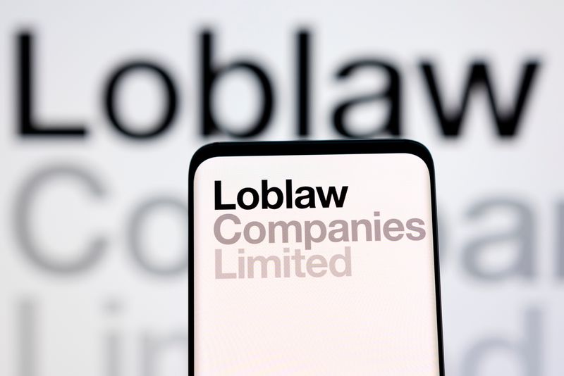 &copy; Reuters. Loblaw logo is seen displayed in this illustration taken, May 3, 2022. REUTERS/Dado Ruvic/Illustration