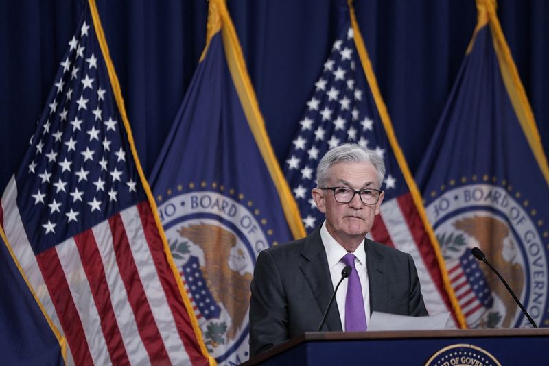 &copy; Reuters. Chair do Federal Reserve, Jerome Powell
26/07/2023
REUTERS/Elizabeth Frantz