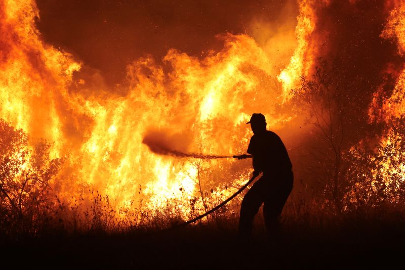 Greece orders fresh evacuations as wildfires erupt on mainland