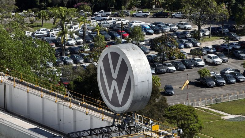 &copy; Reuters. La fabbrica di Volkswagen a Sao Bernardo do Campo, nello stato di San Paolo, Brasile. REUTERS/Leonardo Benassatto/File Photo