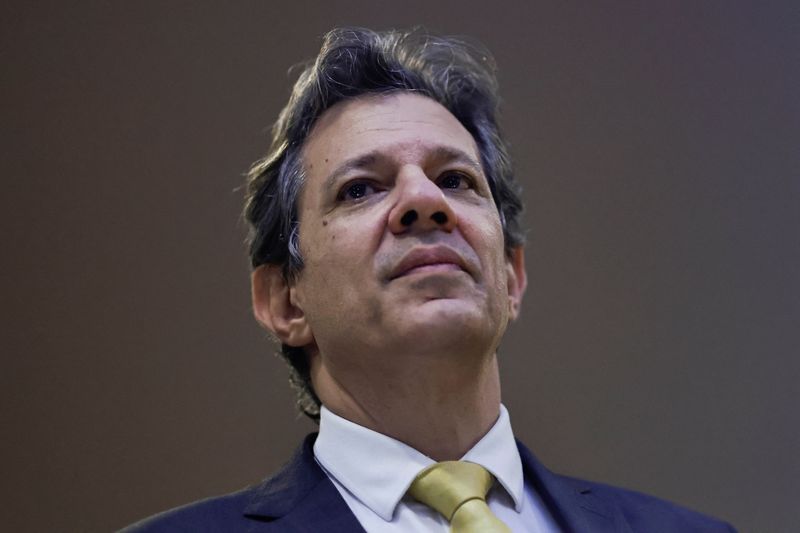 &copy; Reuters. Ministro da Fazenda, Fernando Haddad, em Brasília
02/05/2023 REUTERS/Ueslei Marcelino