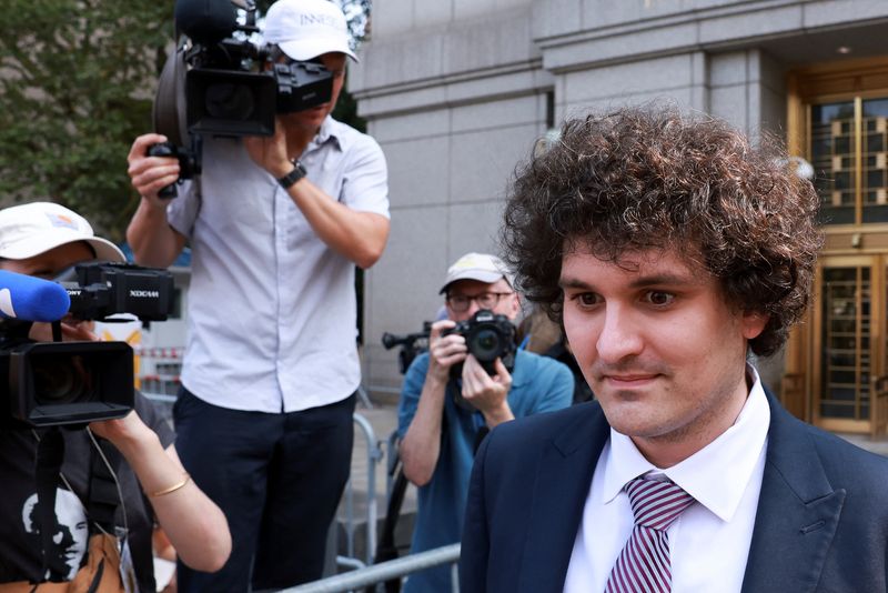 &copy; Reuters. Indicted FTX founder Sam Bankman-Fried leaves the United States Courthouse in New York City, U.S., July 26, 2023. REUTERS/Amr Alfiky