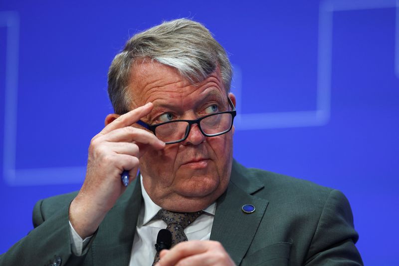 &copy; Reuters. Lars Lokke Rasmussen, Denmark's Foreign Minister, attends the Ukraine Recovery Conference in London, Britain June 21, 2023. REUTERS/Hannah McKay/Pool