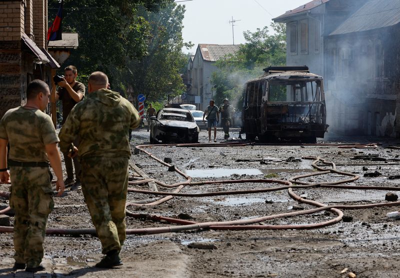 Russia says six killed in shelling of Donetsk city, Zaporizhzhia region