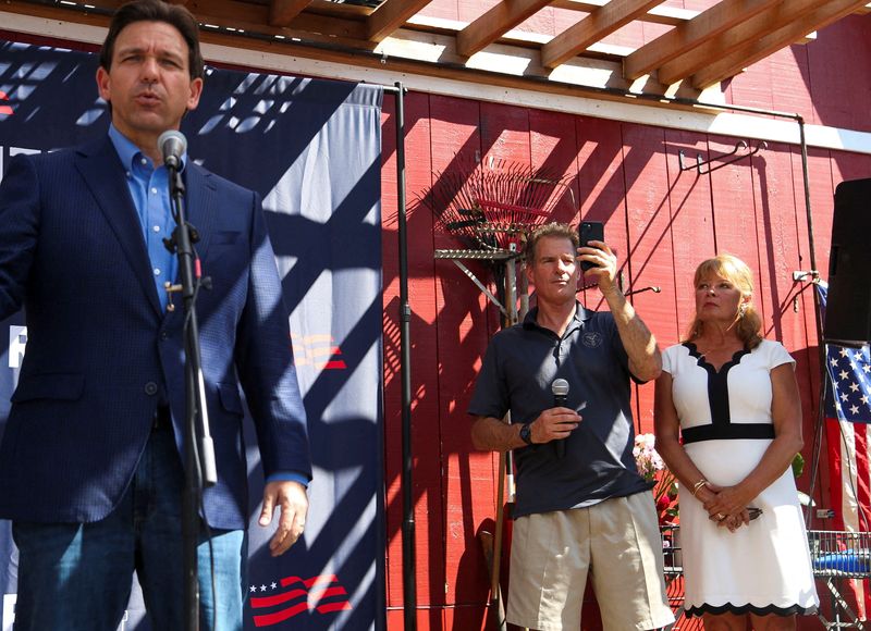 Ron DeSantis, in campaign speech, lashes out at China, corporate power