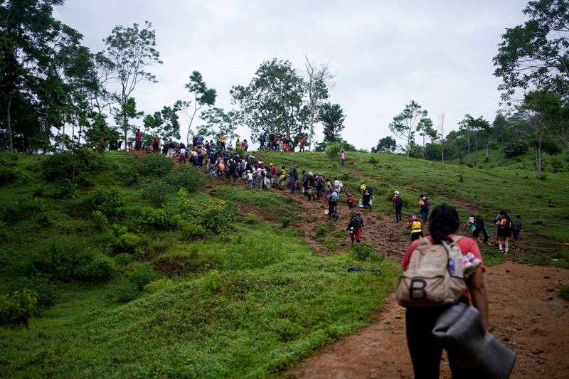 Migration through Panama's perilous Darien Gap hits all-time high