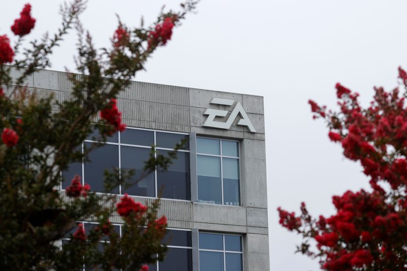 &copy; Reuters. FILE PHOTO: An Electronic Arts office is shown in Los Angeles, California, U.S., July 27, 2020. REUTERS/Mike Blake