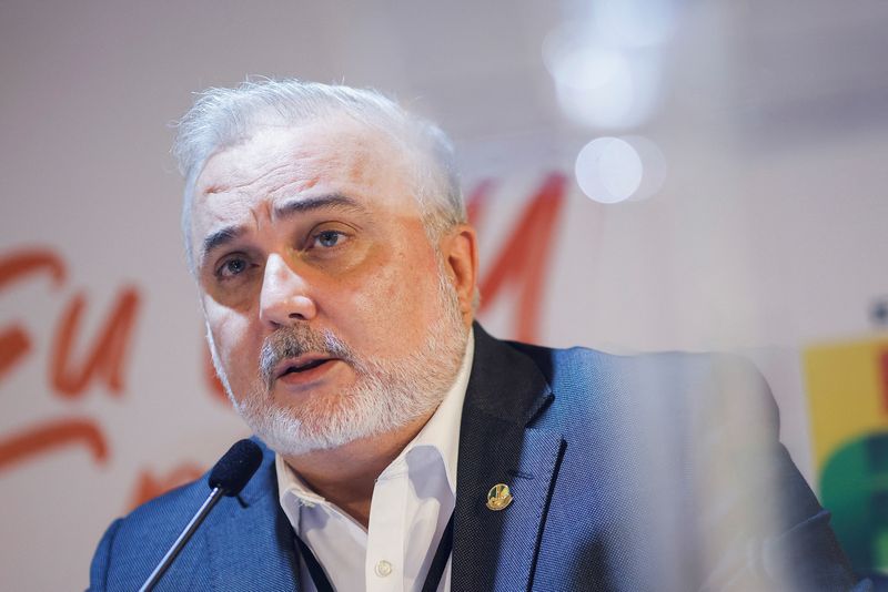 &copy; Reuters. CEO da Petrobras
8/12/2022
REUTERS/Adriano Machado